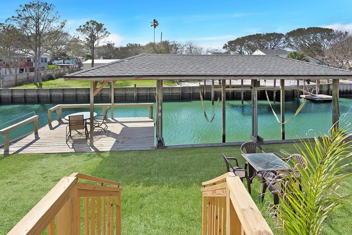 Canal Home Dock Walk To Beach Kayaks Sup Fishing St. Augustine Esterno foto